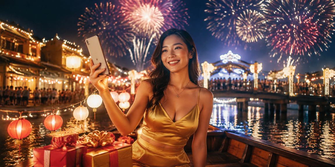 Người dùng tại Hội An kiểm tra bảo mật tài khoản casino trên di động